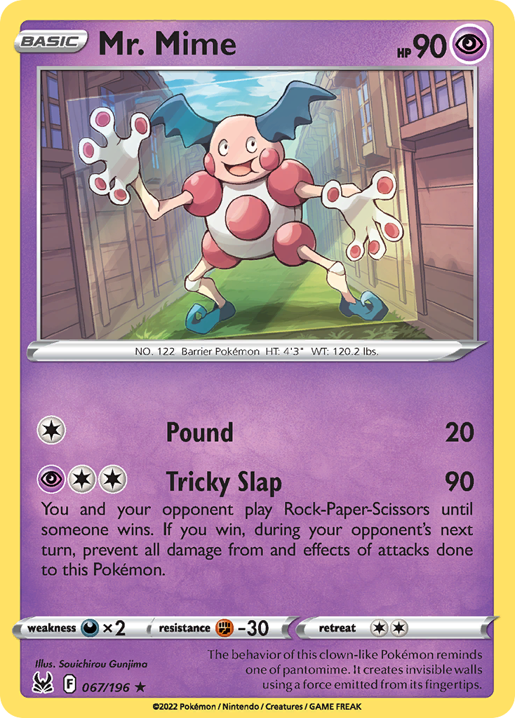 Mr. Mime - Lost Origin - 067