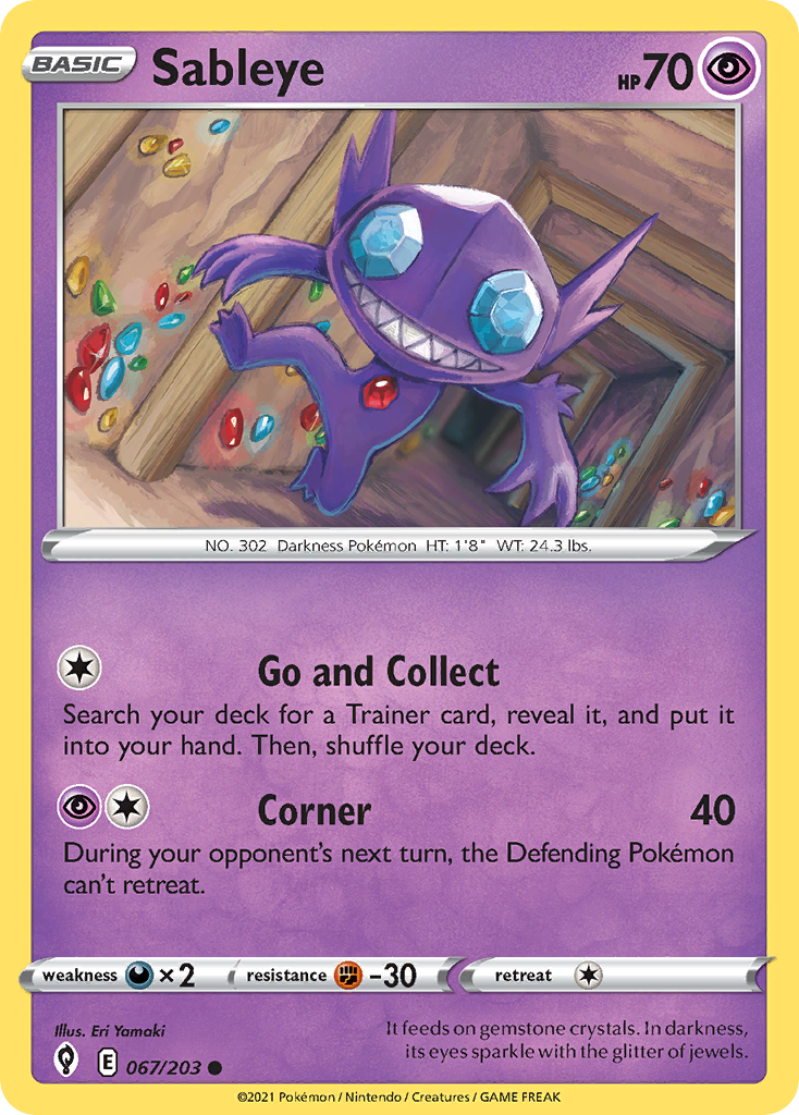 Sableye - Evolving Skies - 067