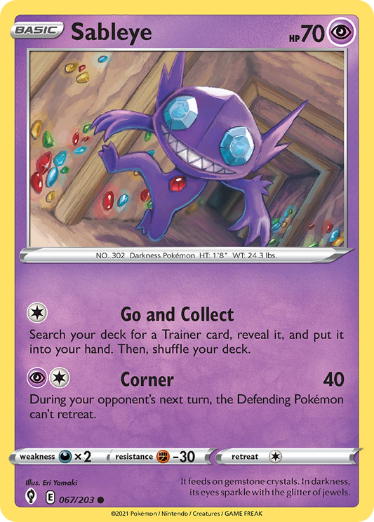 Sableye - Evolving Skies - 067