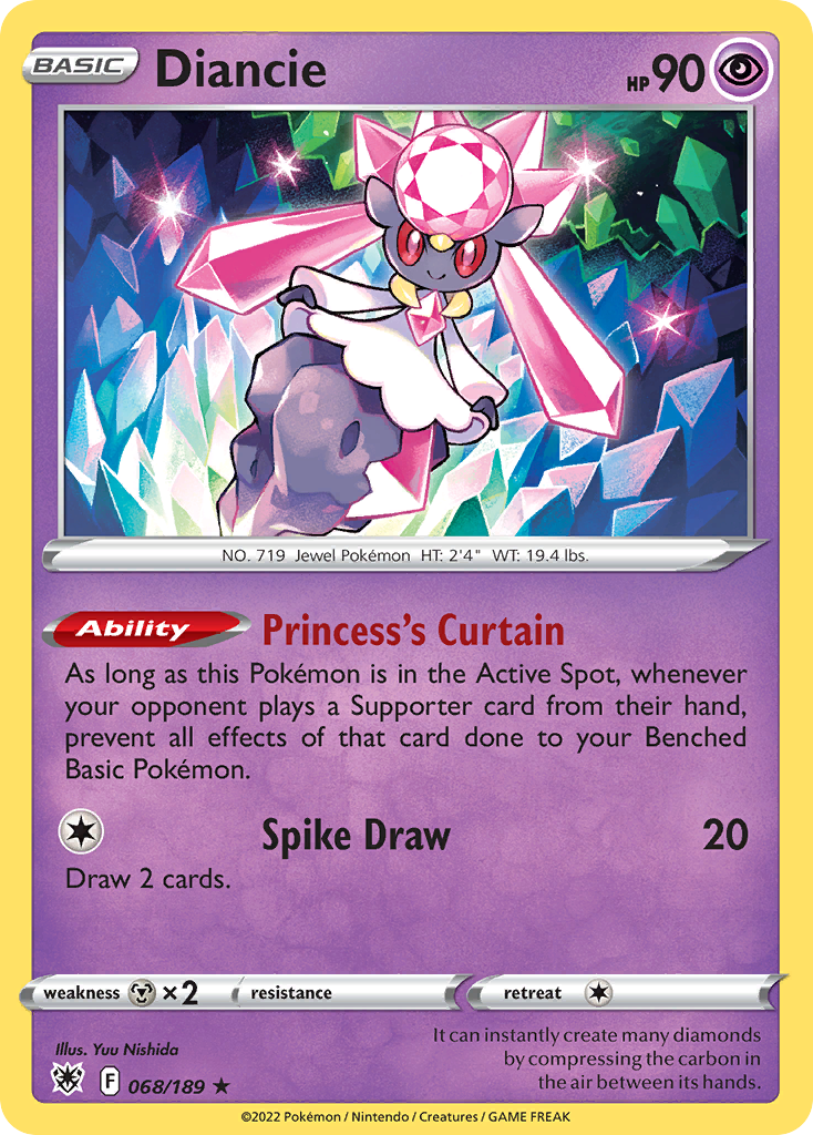 Diancie - Astral Radiance - 068