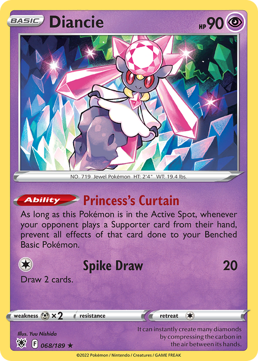 Diancie - Astral Radiance - 068