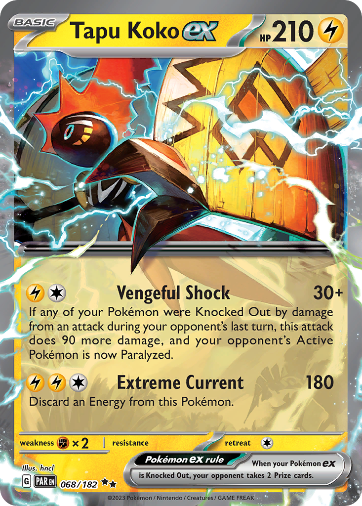 Tapu Koko ex - Paradox Rift - 068