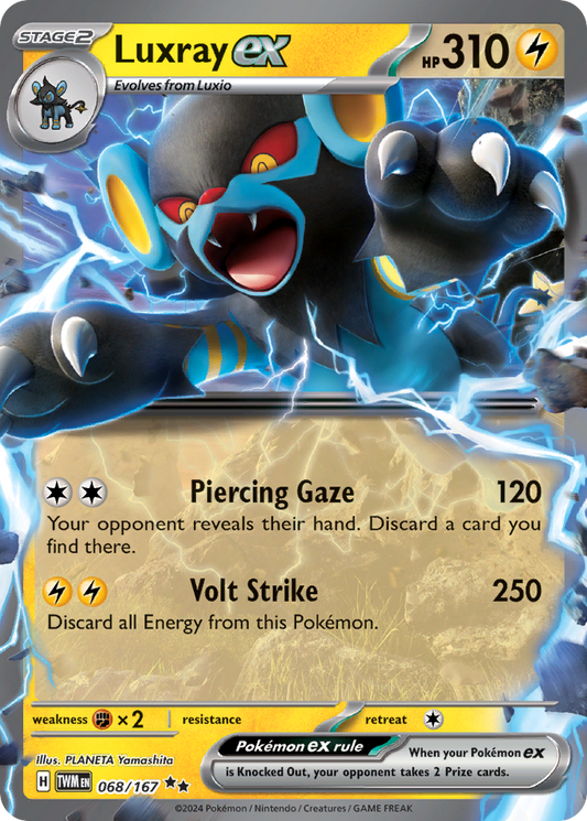 Luxray ex - Twilight Masquerade - 068