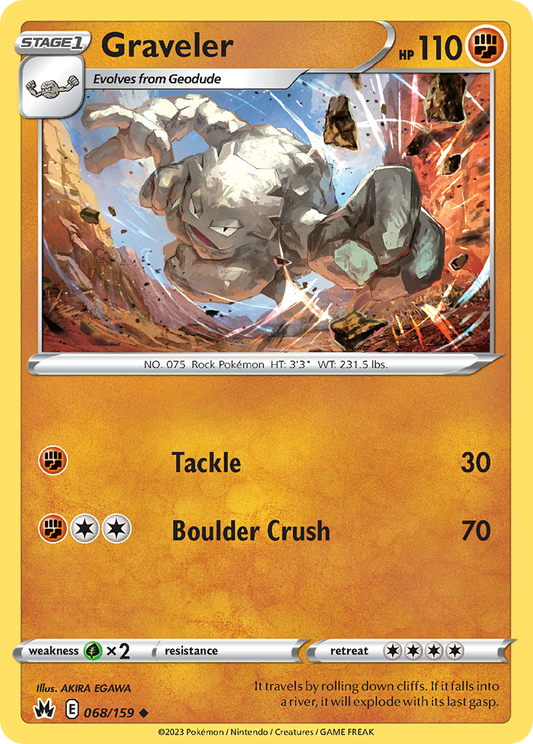 Graveler - Crown Zenith - 068