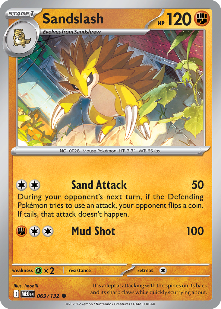 Sandslash - Mega Evolution - 069