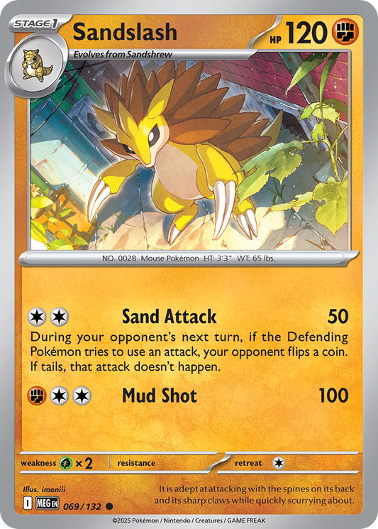 Sandslash - Mega Evolution - 069