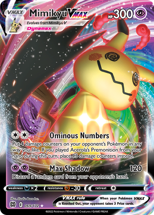 Mimikyu VMAX - Brilliant Stars - 069