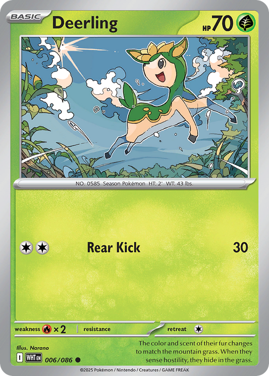 Deerling - White Flare - 006