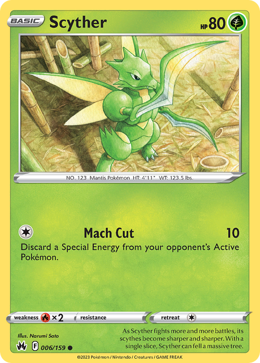 Scyther - Crown Zenith - 006