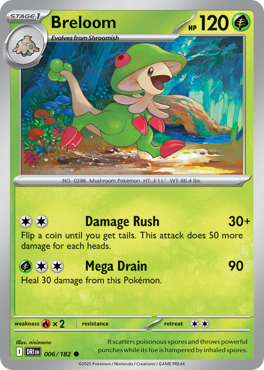 Breloom - Destined Rivals - 006