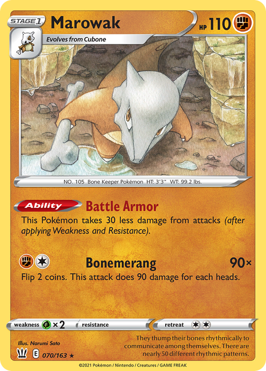 Marowak - Battle Styles - 070