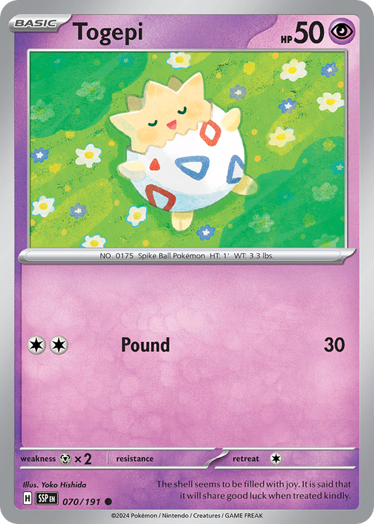 Togepi - Surging Sparks - 070