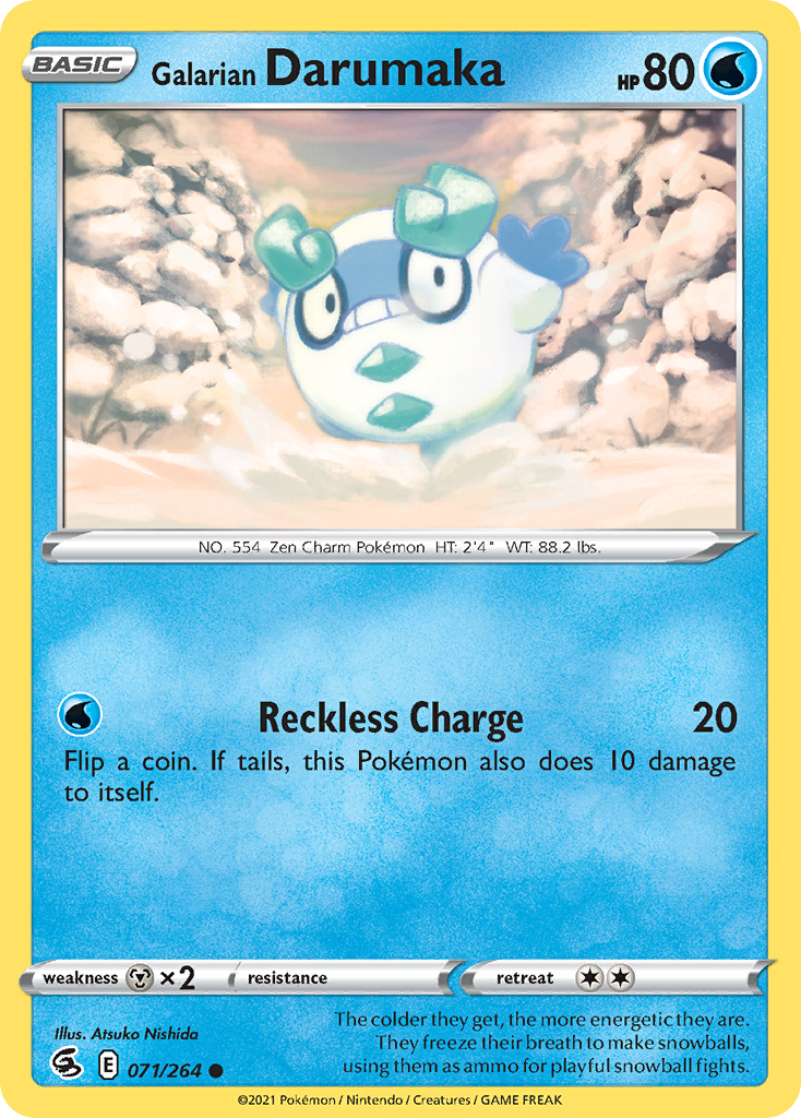 Galarian Darumaka - Fusion Strike - 071
