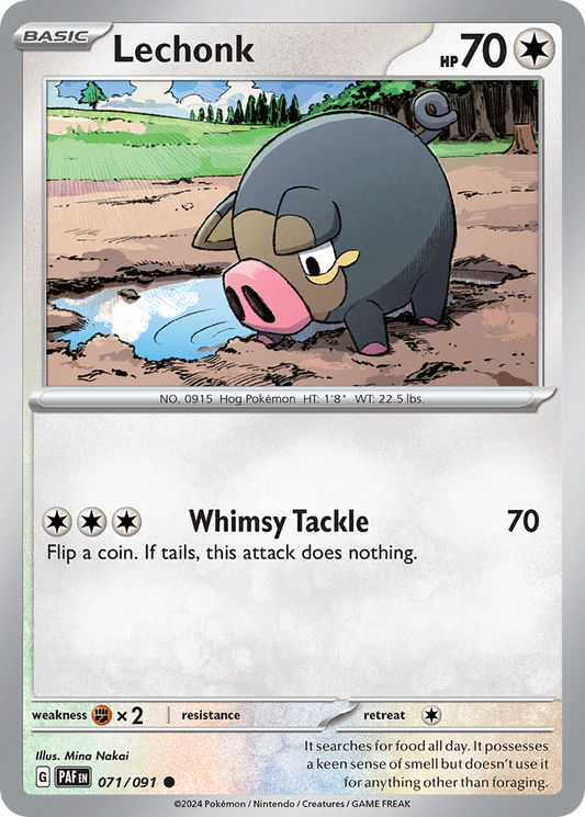 Lechonk - Paldean Fates - 071
