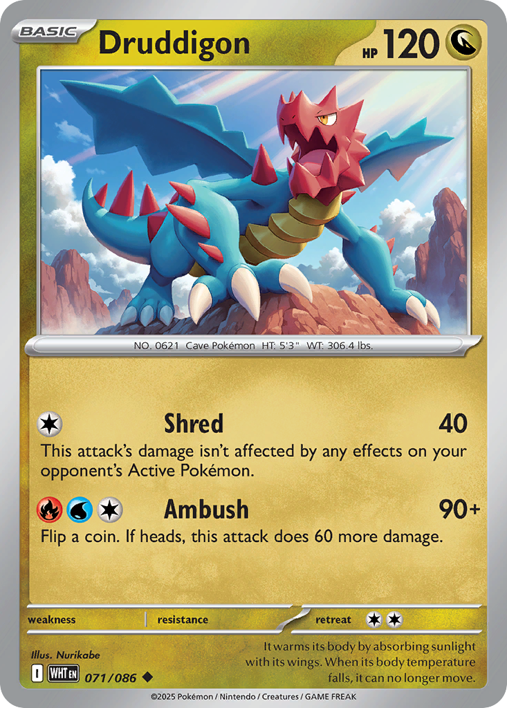 Druddigon - White Flare - 071