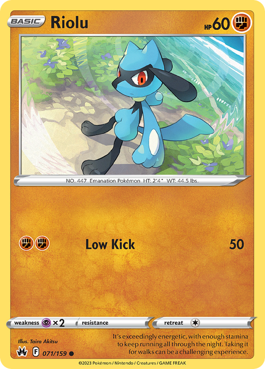 Riolu - Crown Zenith - 071