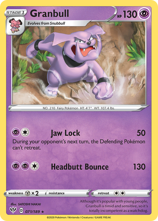 Granbull - Darkness Ablaze - 071