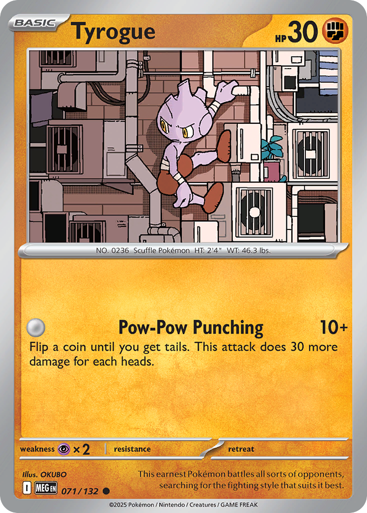 Tyrogue - Mega Evolution - 071