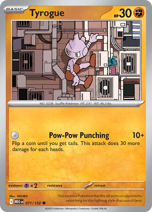 Tyrogue - Mega Evolution - 071