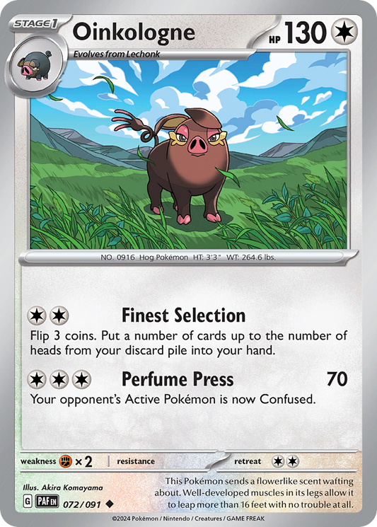 Oinkologne - Paldean Fates - 072