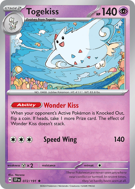 Togekiss - Surging Sparks - 072