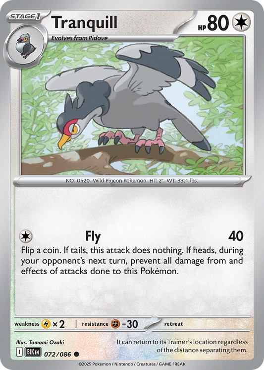Tranquill - Black Bolt - 072