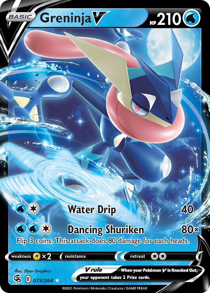 Greninja V - Fusion Strike - 073