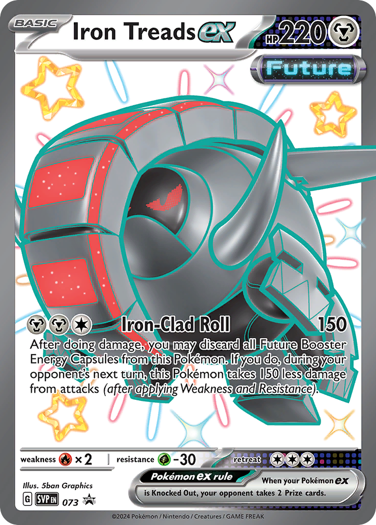 Iron Treads ex - Scarlet & Violet Promos - 073