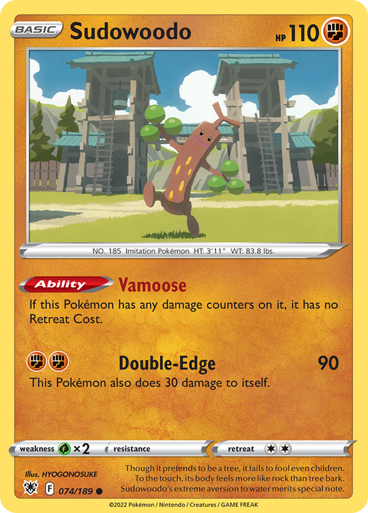 Sudowoodo - Astral Radiance - 074