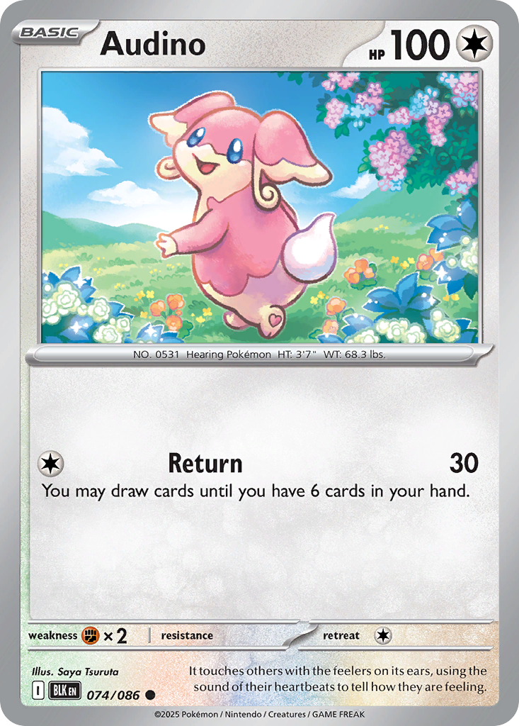 Audino - Black Bolt - 074