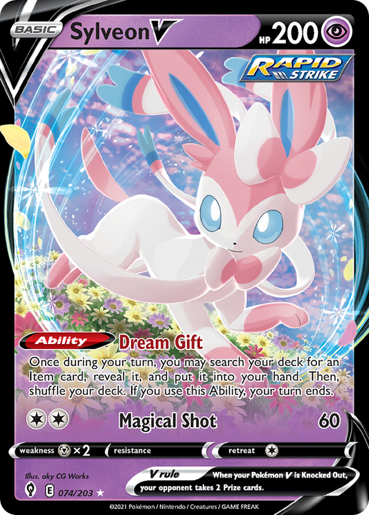 Sylveon V - Evolving Skies - 074