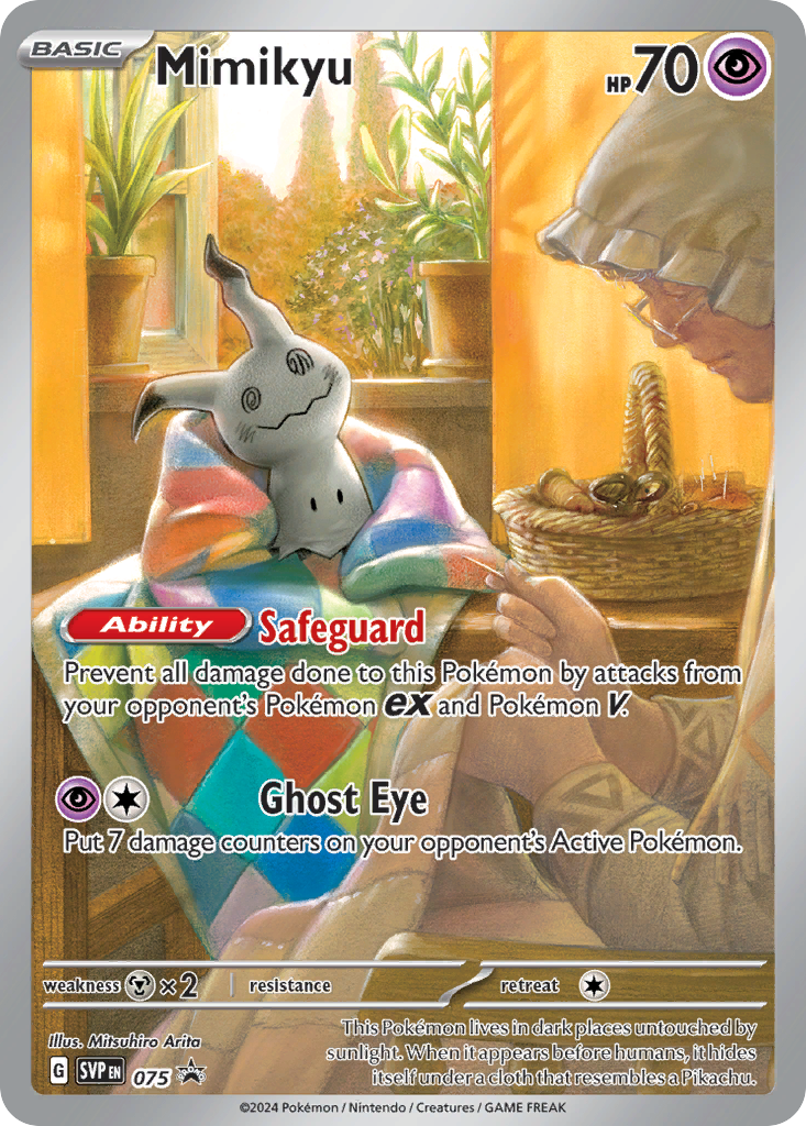 Mimikyu - Scarlet & Violet Black Star Promos - 075