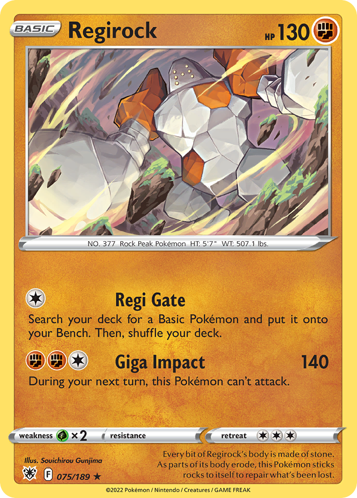 Regirock - Astral Radiance - 075
