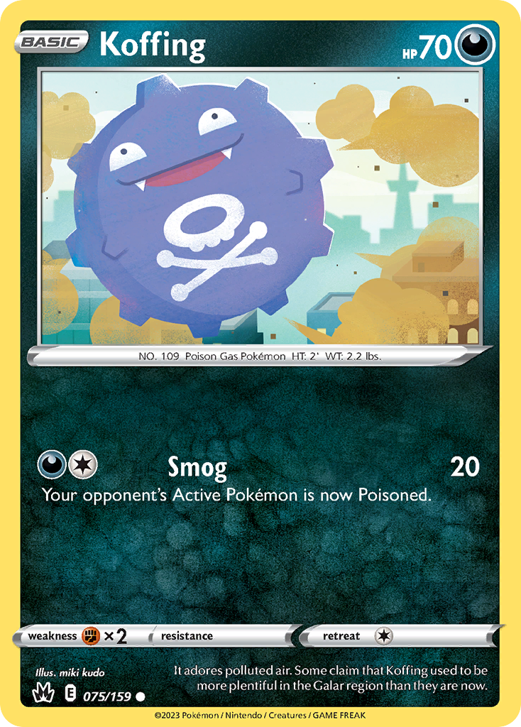 Koffing - Crown Zenith - 075