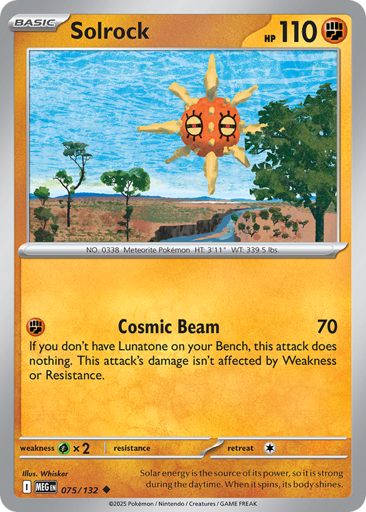 Solrock - Mega Evolution - 075
