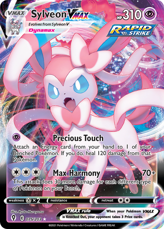 Sylveon VMAX - Evolving Skies - 075