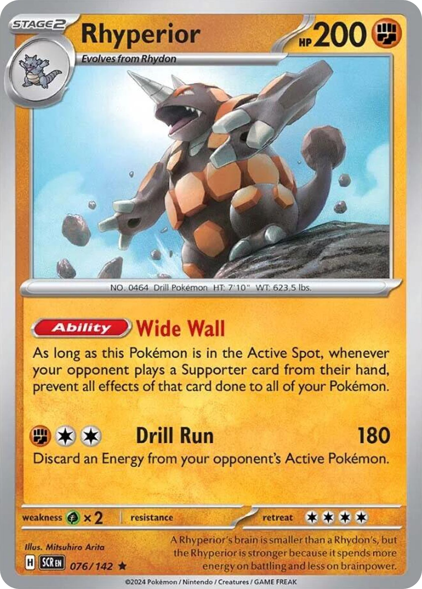 Rhyperior - Stellar Crown - 076