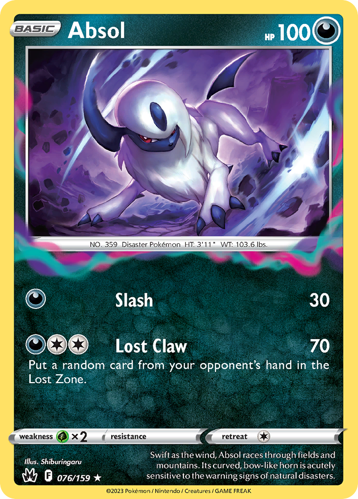 Absol - Crown Zenith - 076