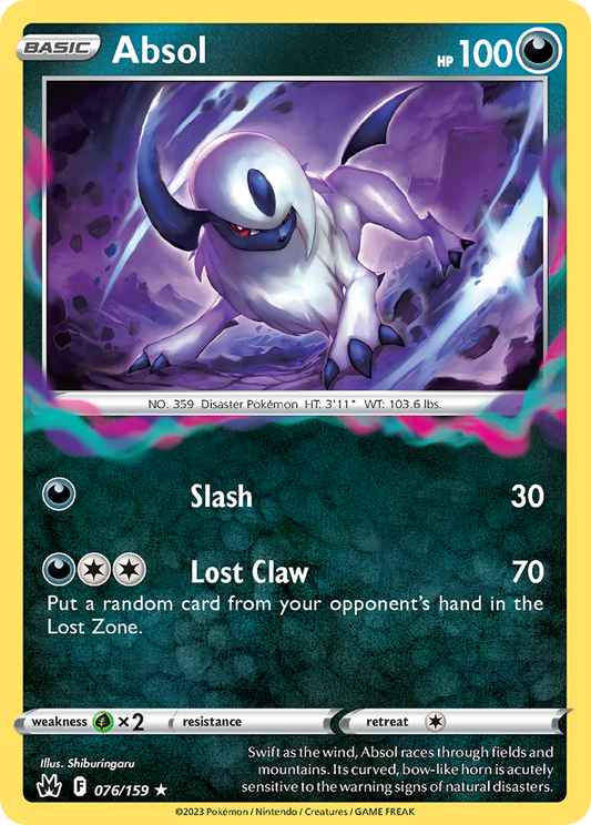 Absol - Crown Zenith - 076