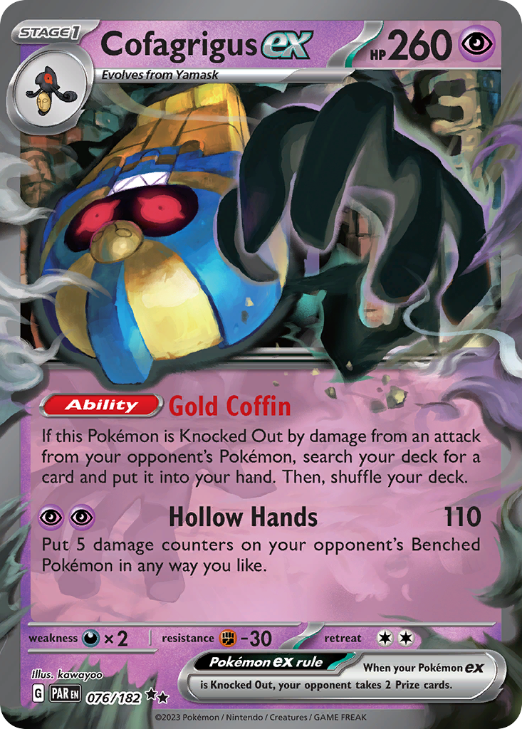 Cofagrigus ex - Paradox Rift - 076