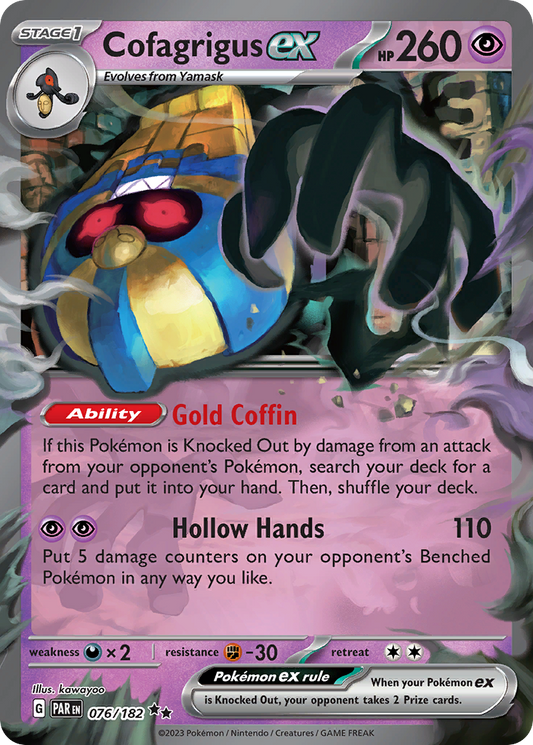 Cofagrigus ex - Paradox Rift - 076