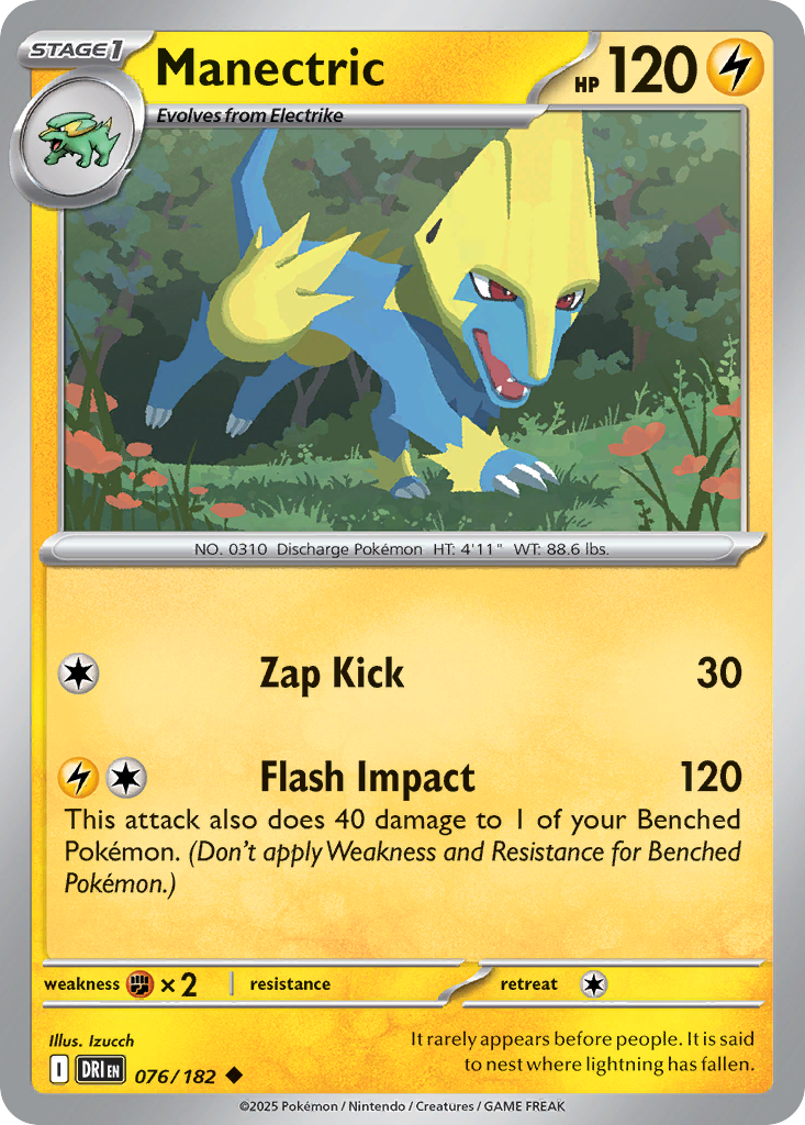 Manectric - Destined Rivals - 076