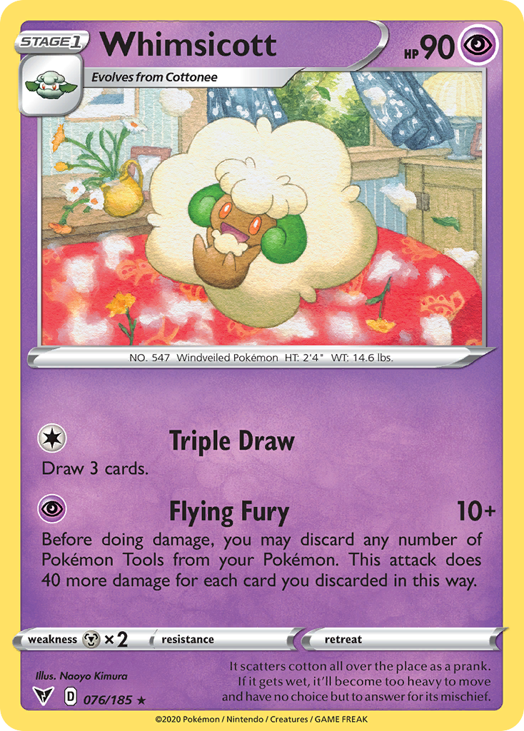 Whimsicott - Vivid Voltage - 076