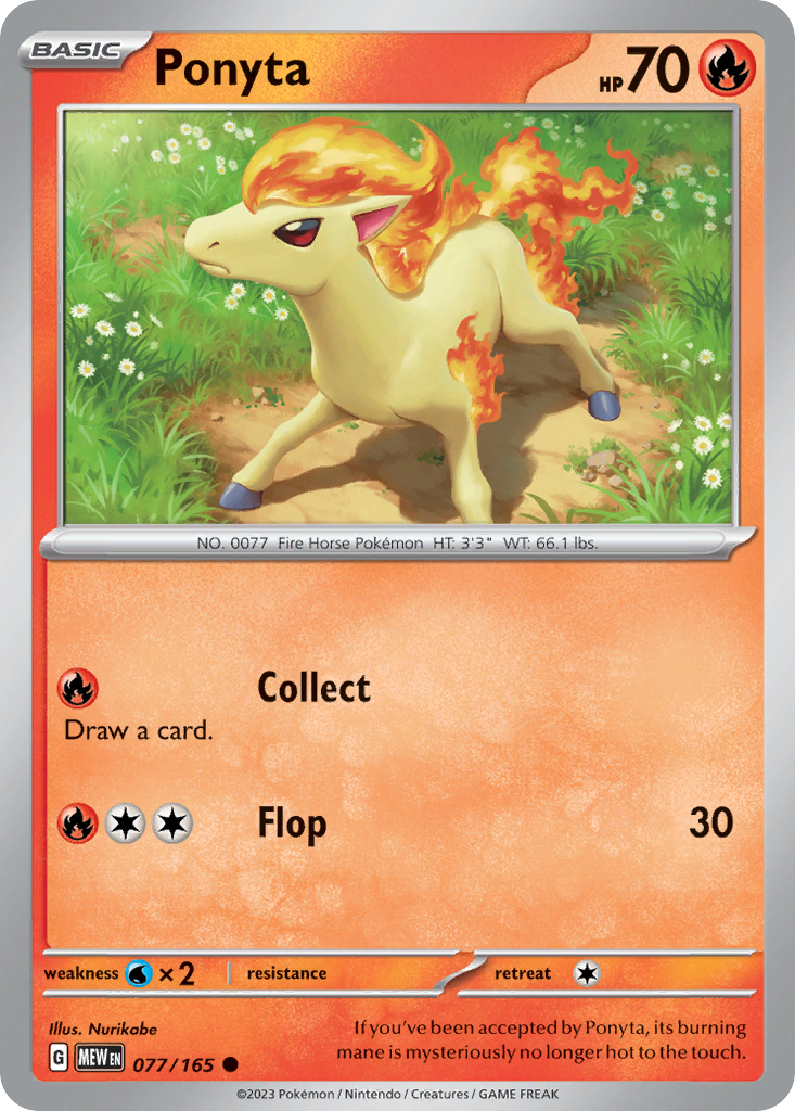 Ponyta - 151 - 077