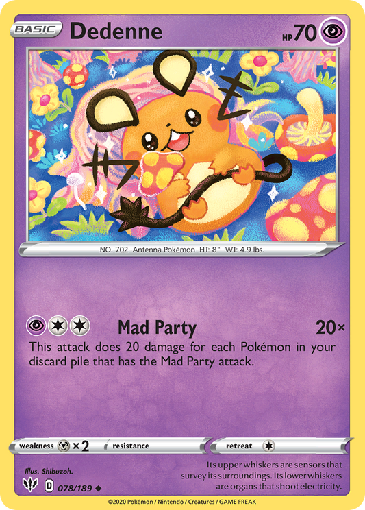 Dedenne - Darkness Ablaze - 078