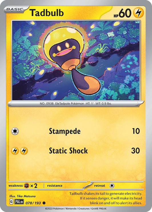 Tadbulb - Paldea Evolved - 078