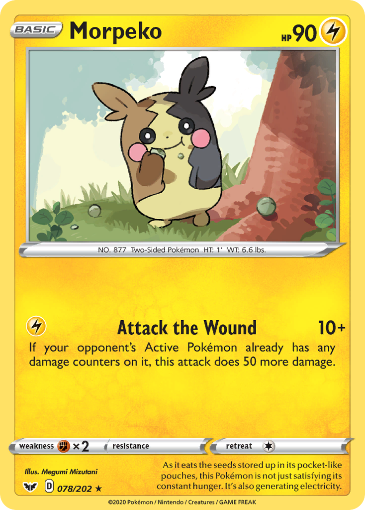 Morpeko - Sword & Shield - 078