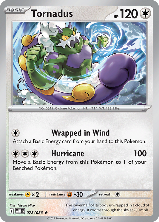 Tornadus - White Flare - 078