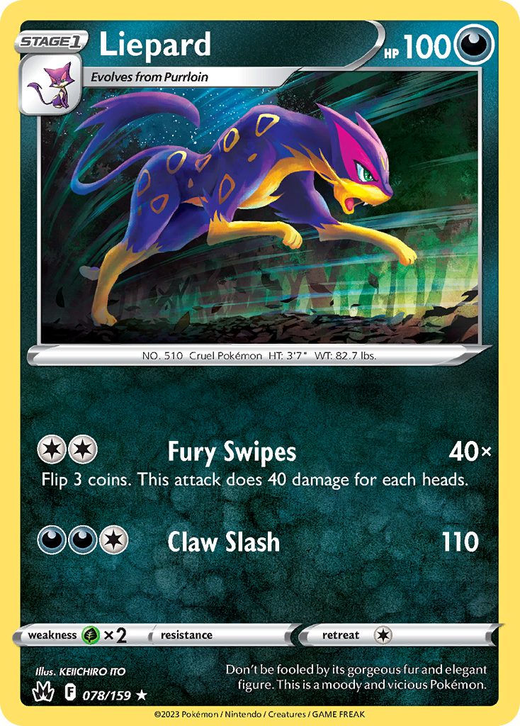 Liepard - Crown Zenith - 078