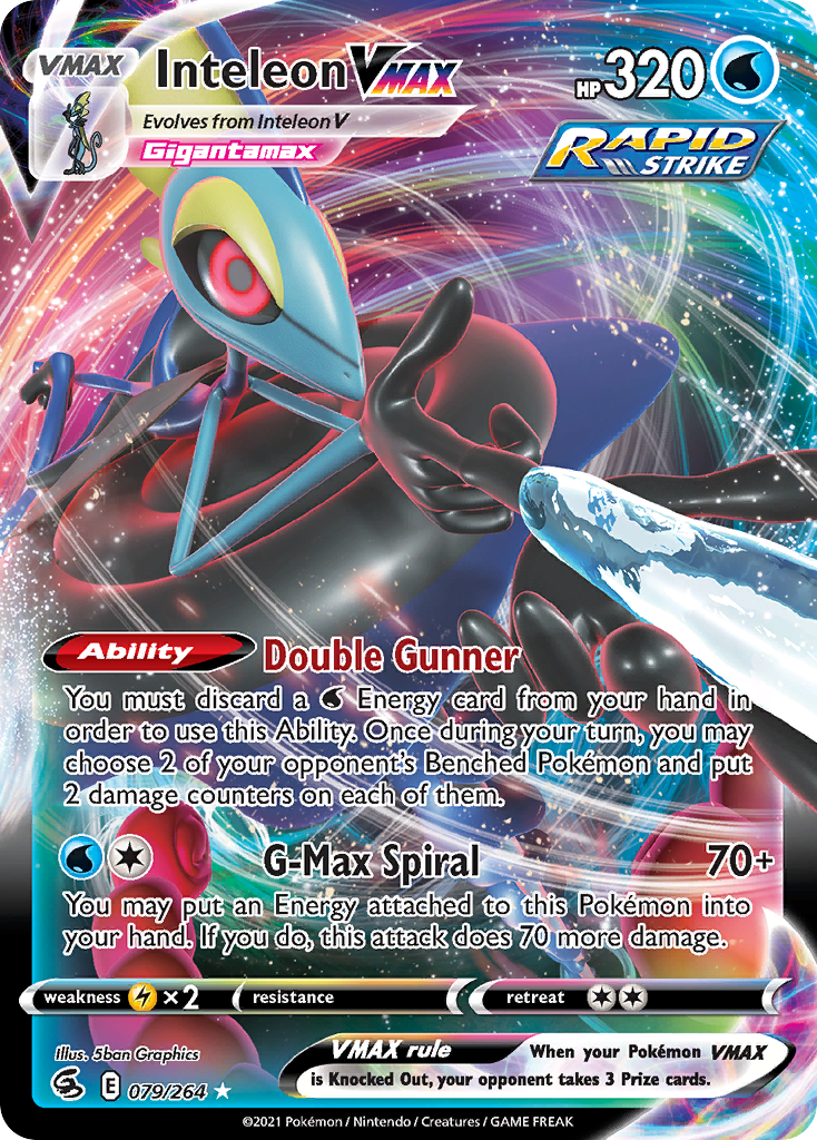 Inteleon VMAX - Fusion Strike - 079